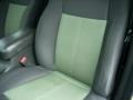 2006 Hummer H3 Ebony Black/Shadow Green Interior Front Seat Photo