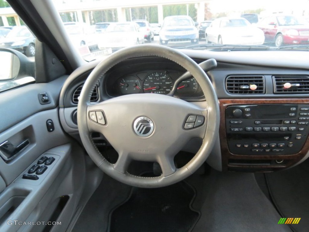 2001 Mercury Sable LS Premium Sedan Medium Parchment Dashboard Photo #74257993