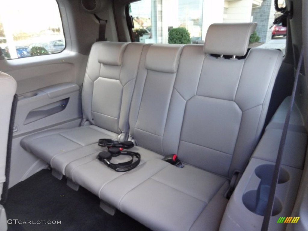 2009 Pilot EX-L 4WD - Taffeta White / Beige photo #19