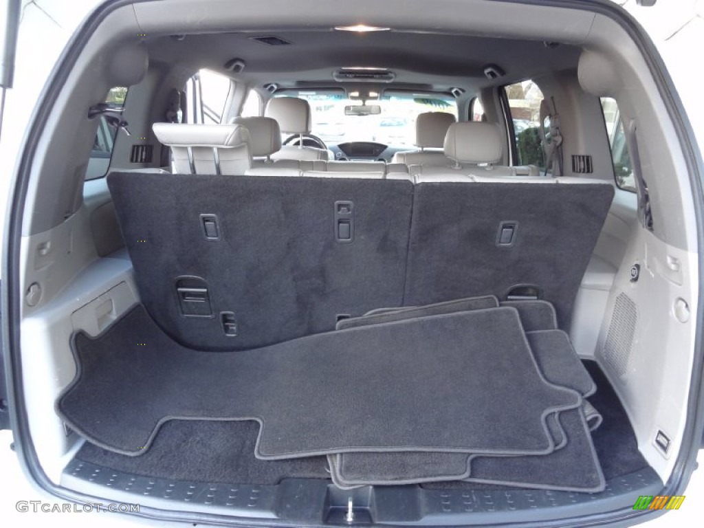 2009 Pilot EX-L 4WD - Taffeta White / Beige photo #22