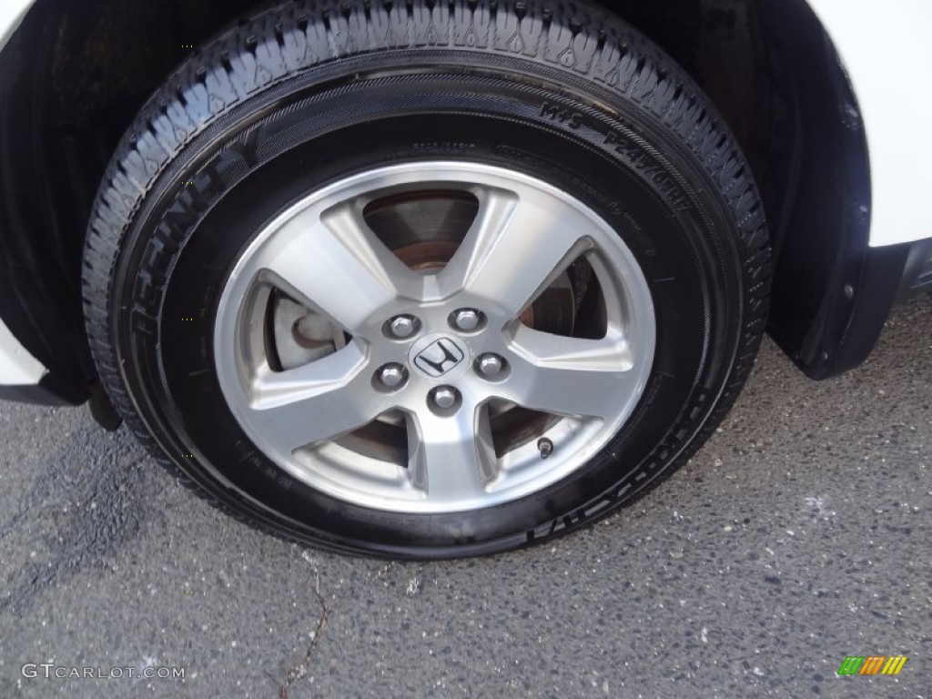 2009 Pilot EX-L 4WD - Taffeta White / Beige photo #40