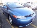 2008 Atomic Blue Metallic Honda Civic EX Coupe  photo #11