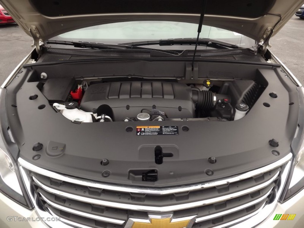 2013 Chevrolet Traverse LTZ 3.6 Liter GDI DOHC 24-Valve VVT V6 Engine Photo #74259318