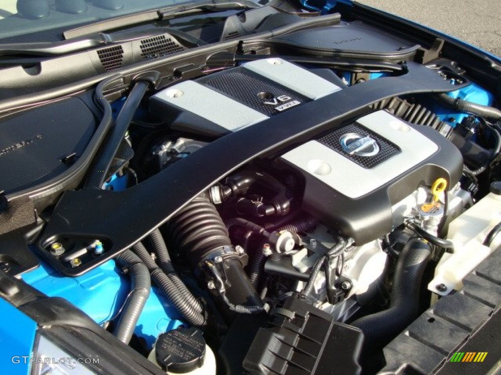 2009 Nissan 370Z Sport Touring Coupe 3.7 Liter DOHC 24-Valve VVEL VQ37VHR V6 Engine Photo #74259394
