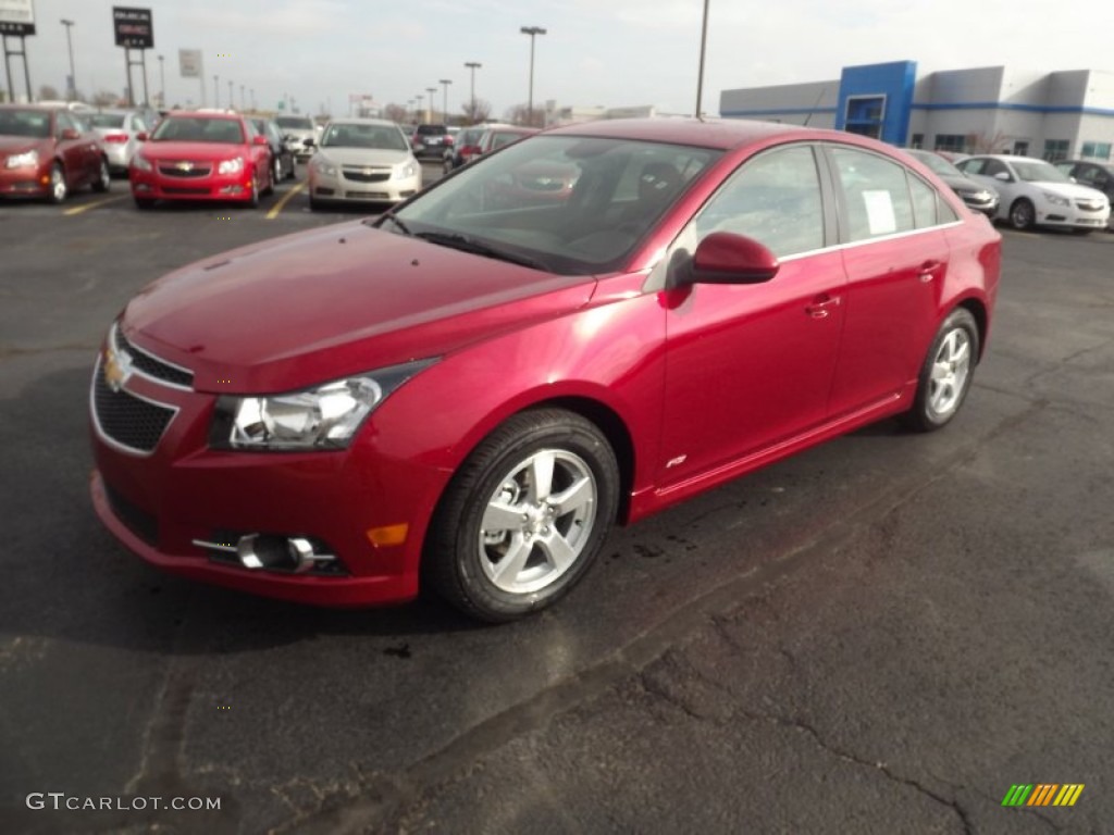 2013 Cruze LT - Crystal Red Metallic Tintcoat / Jet Black photo #1