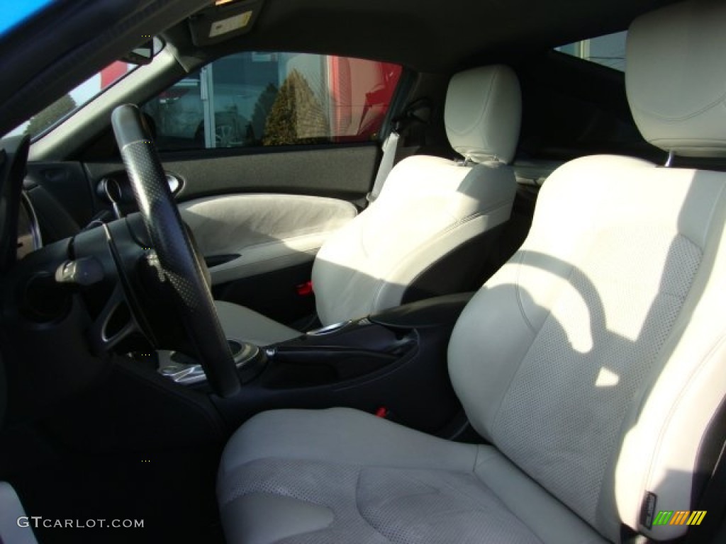 2009 370Z Sport Touring Coupe - Monterey Blue / Gray Leather photo #18