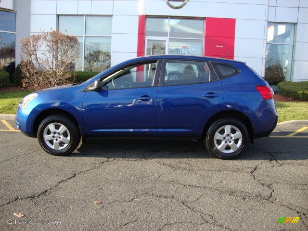 Indigo Blue 2009 Nissan Rogue S AWD Exterior Photo #74260216