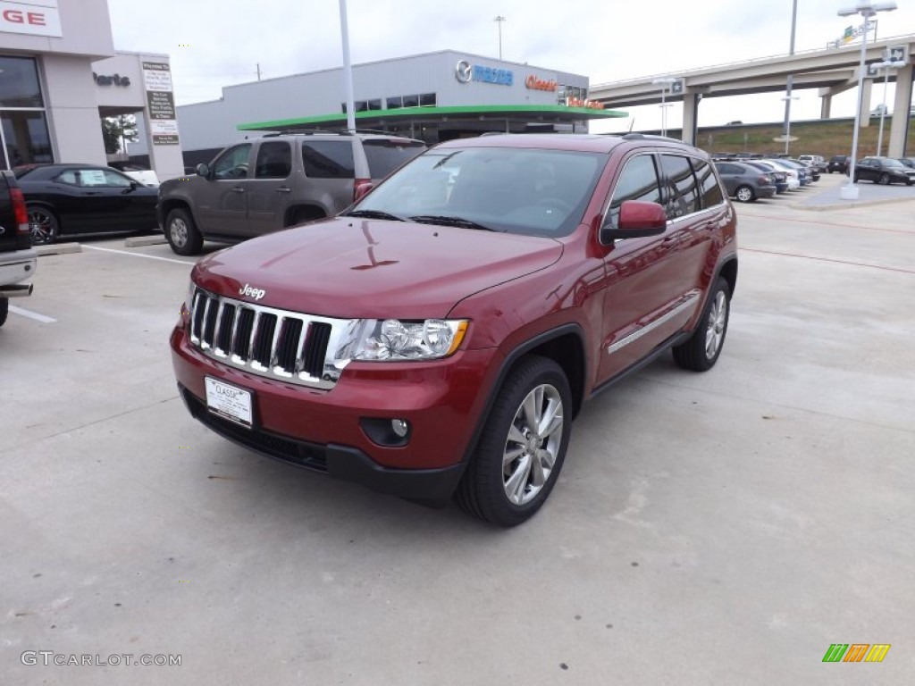 2013 Grand Cherokee Laredo X Package - Deep Cherry Red Crystal Pearl / Black photo #1