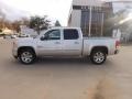 2013 Quicksilver Metallic GMC Sierra 1500 SLE Crew Cab  photo #2