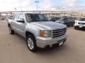 2013 Quicksilver Metallic GMC Sierra 1500 SLE Crew Cab  photo #7