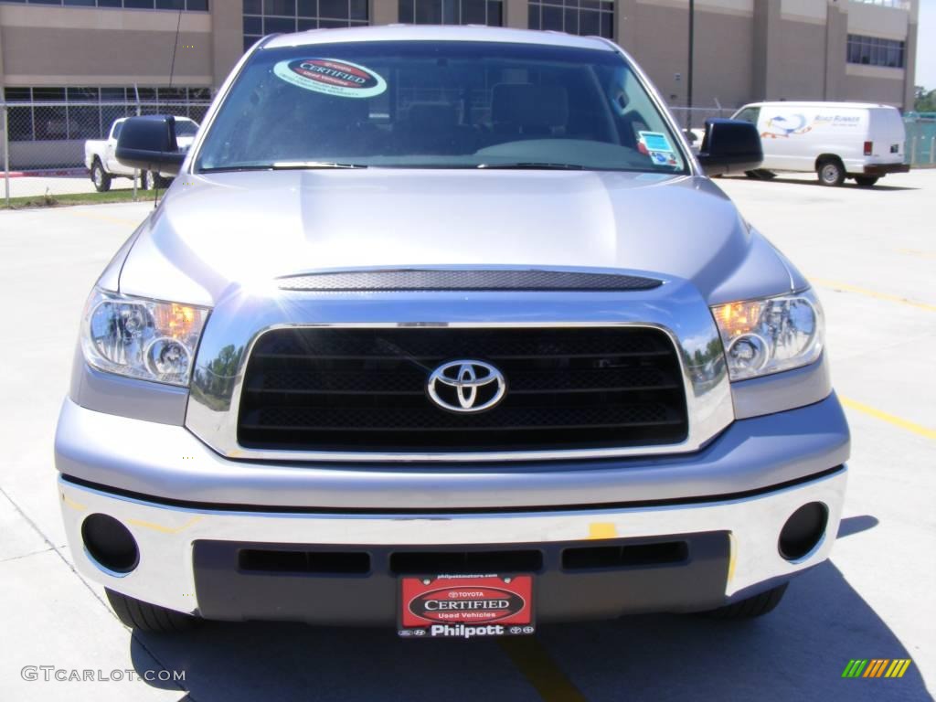 2007 Tundra SR5 Double Cab - Silver Sky Metallic / Graphite Gray photo #3