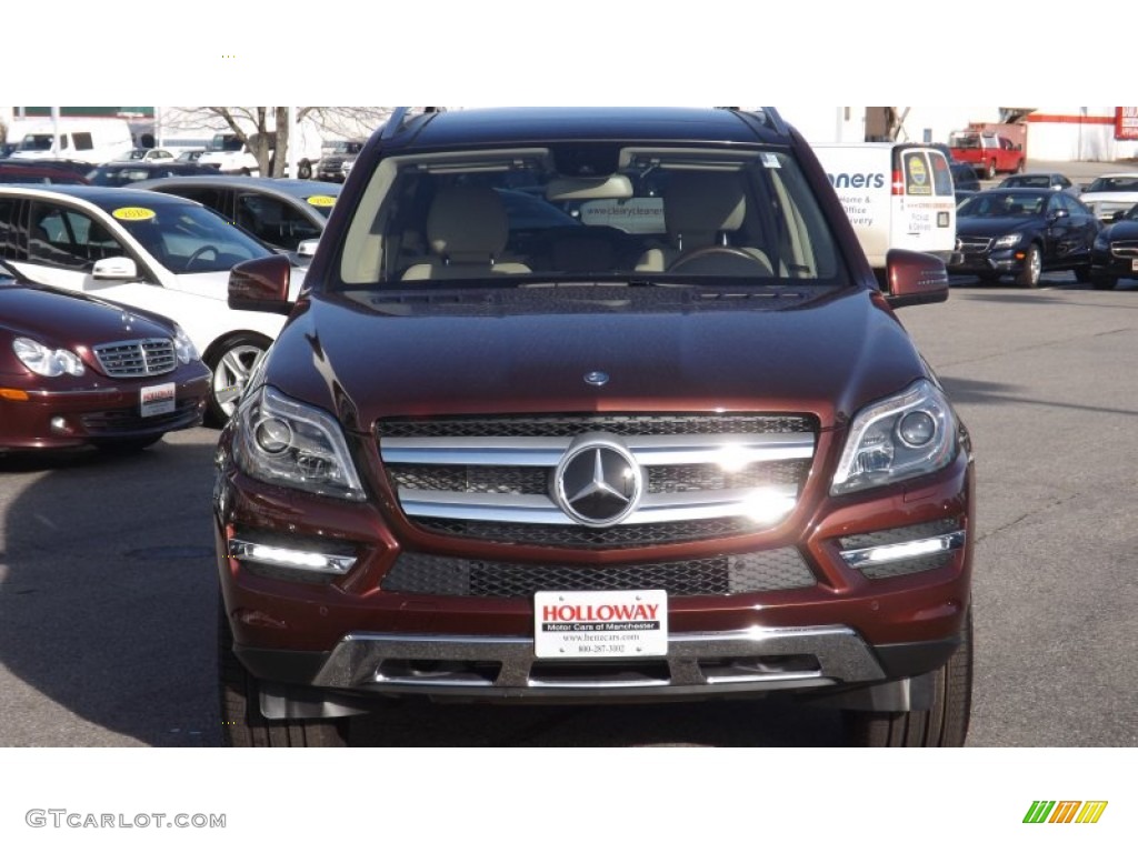 2013 GL 450 4Matic - Cinnabar Red Metallic / Almond Beige photo #2