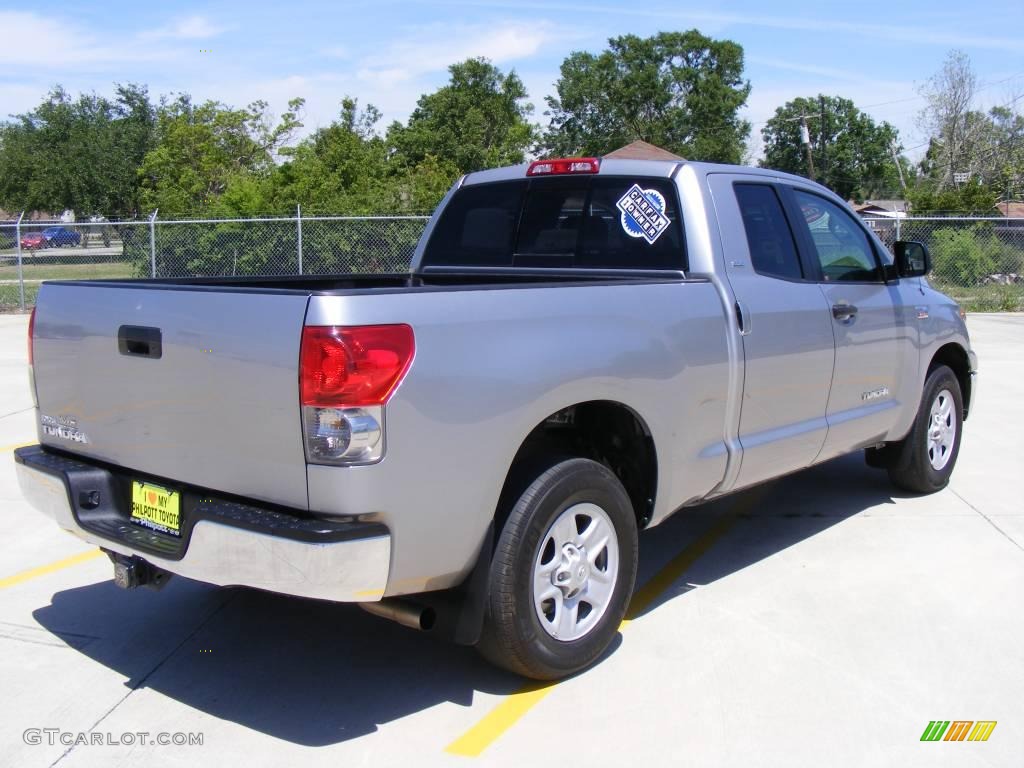 2007 Tundra SR5 Double Cab - Silver Sky Metallic / Graphite Gray photo #6