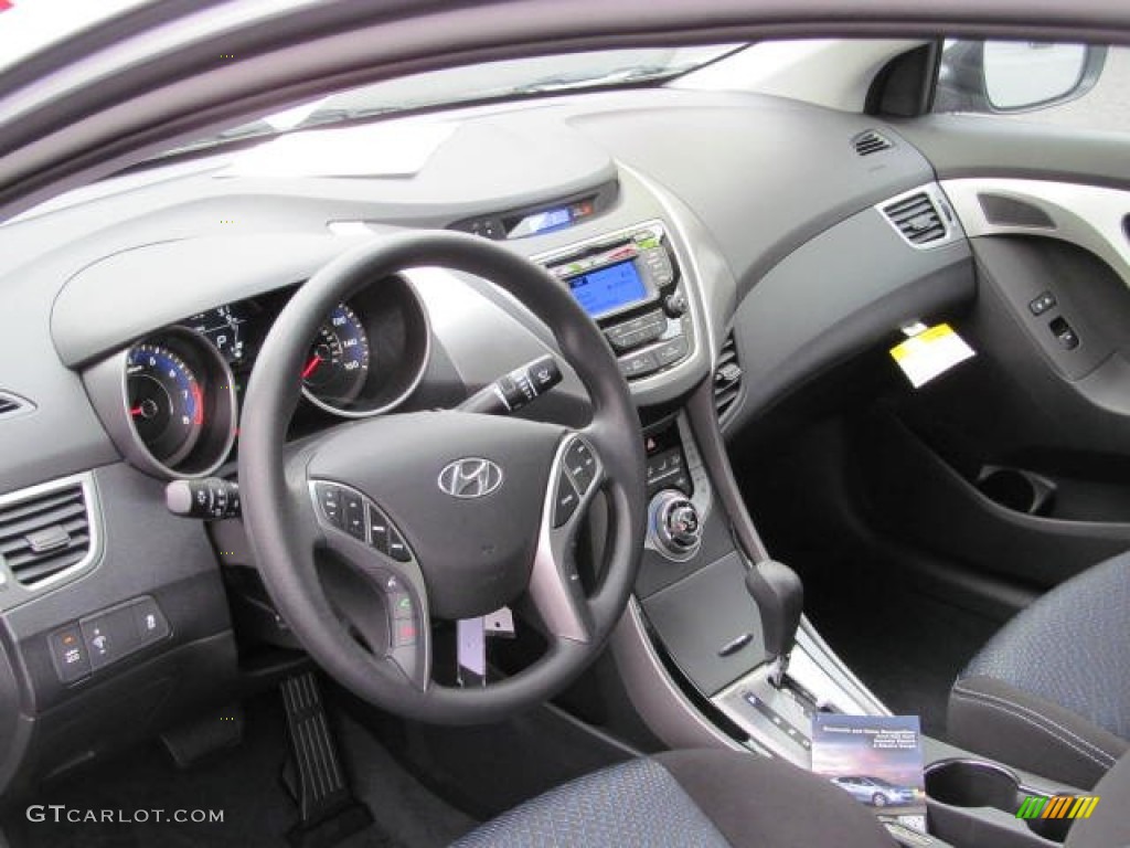 2013 Elantra Coupe GS - Titanium Gray Metallic / Gray photo #5