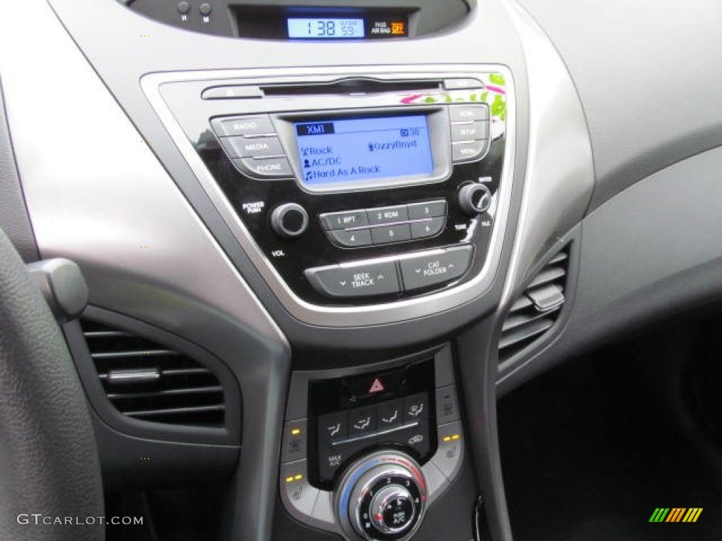 2013 Elantra Coupe GS - Titanium Gray Metallic / Gray photo #8