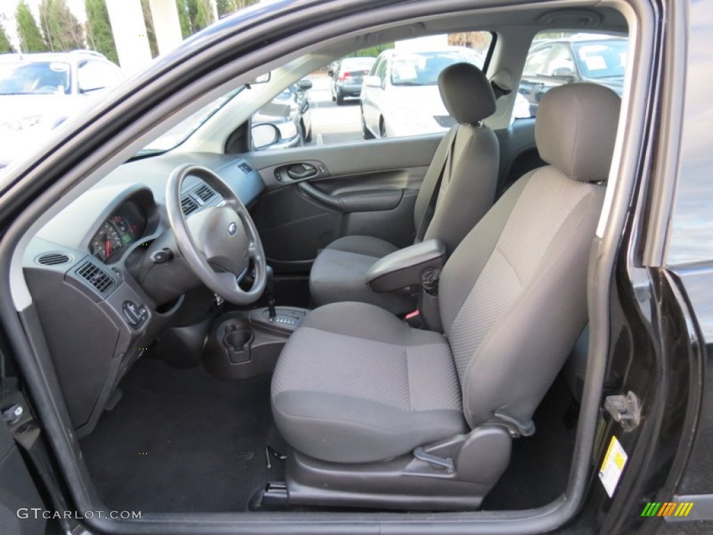 Charcoal/Light Flint Interior 2007 Ford Focus ZX3 SE Coupe Photo #74263987