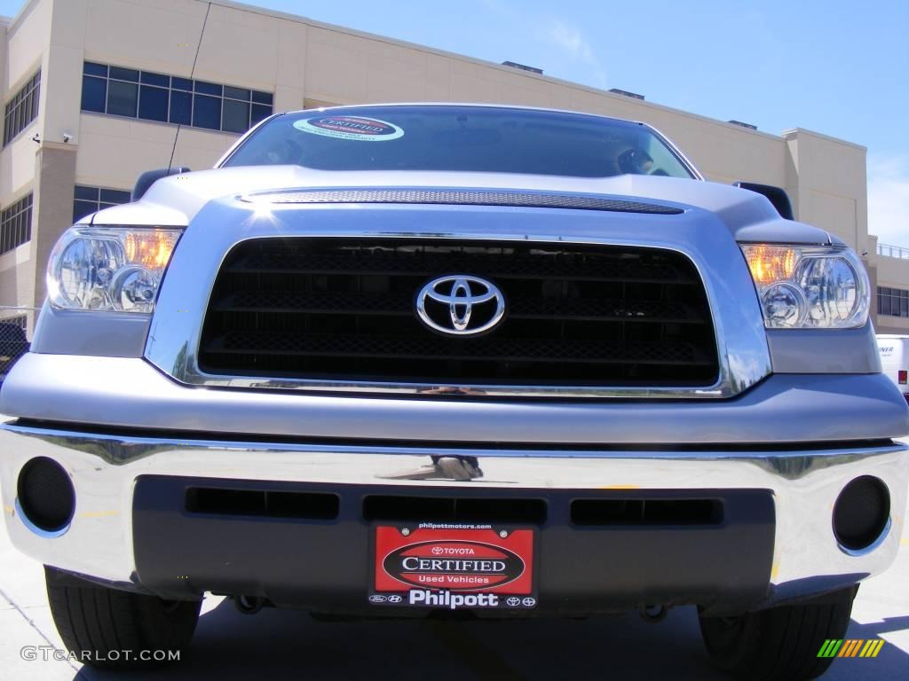 2007 Tundra SR5 Double Cab - Silver Sky Metallic / Graphite Gray photo #20