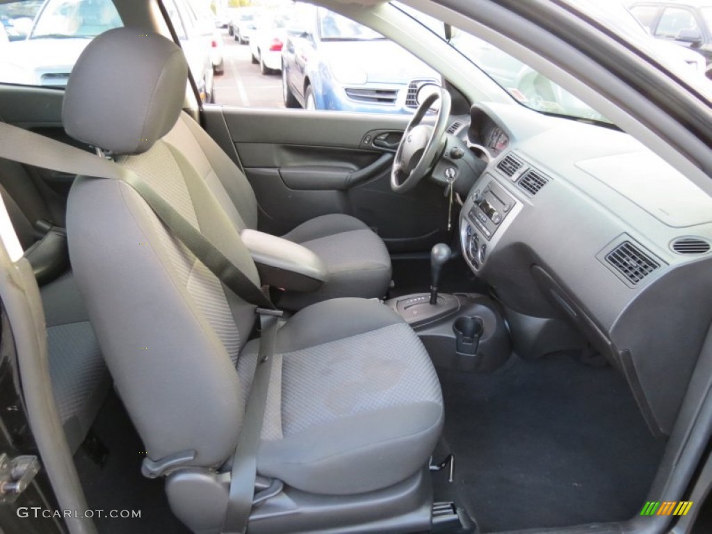 Charcoal/Light Flint Interior 2007 Ford Focus ZX3 SE Coupe Photo #74264059