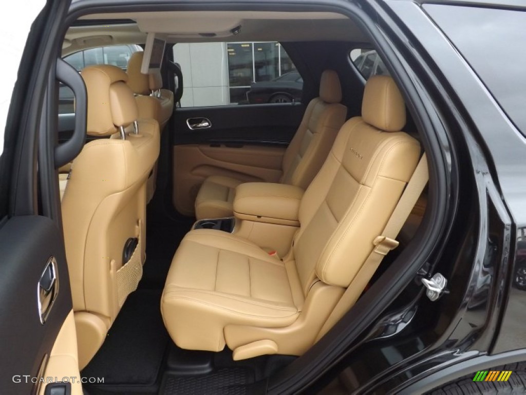 Black Tan Interior 2013 Dodge Durango Citadel Photo