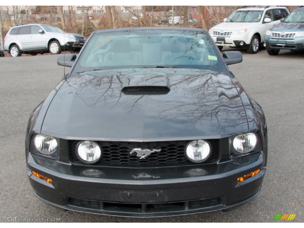 2007 Mustang GT Premium Convertible - Alloy Metallic / Dark Charcoal photo #2