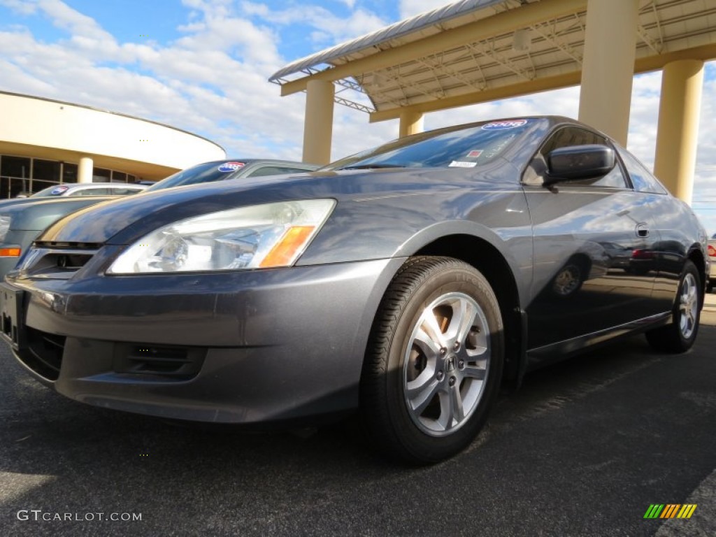 2006 Accord LX Coupe - Graphite Pearl / Black photo #1