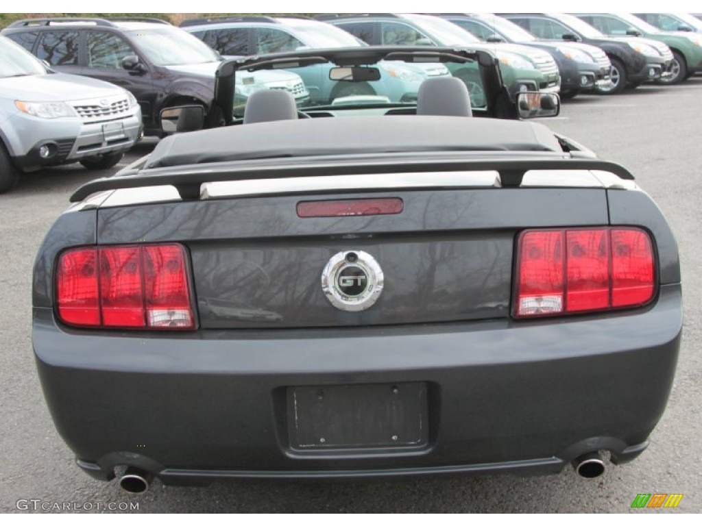 2007 Mustang GT Premium Convertible - Alloy Metallic / Dark Charcoal photo #7