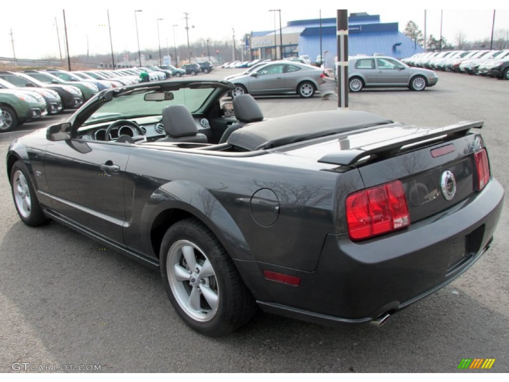 2007 Mustang GT Premium Convertible - Alloy Metallic / Dark Charcoal photo #11