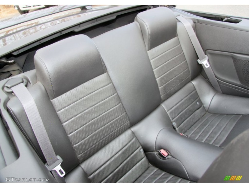 Dark Charcoal Interior 2007 Ford Mustang GT Premium Convertible Photo #74265295