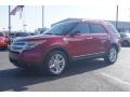 2013 Ruby Red Metallic Ford Explorer XLT  photo #6