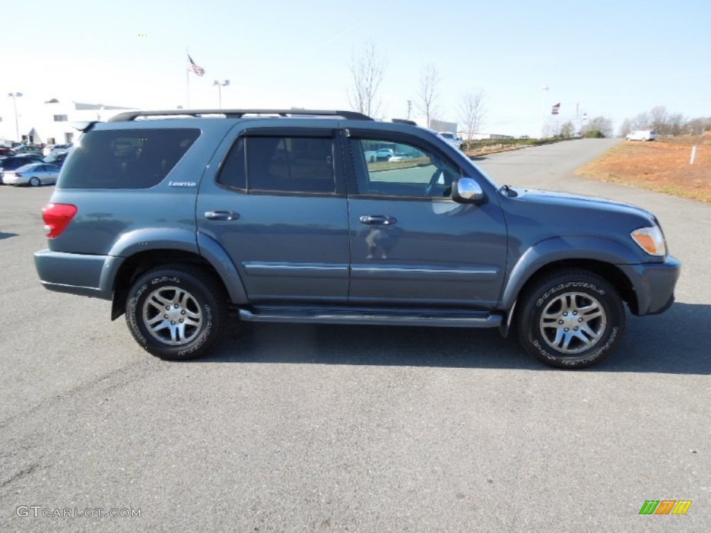 2007 Sequoia Limited - Bluesteel Mica / Light Charcoal photo #6