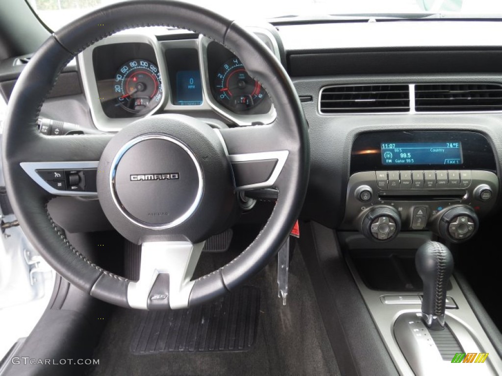 2010 Chevrolet Camaro SS Coupe Black Dashboard Photo #74266981