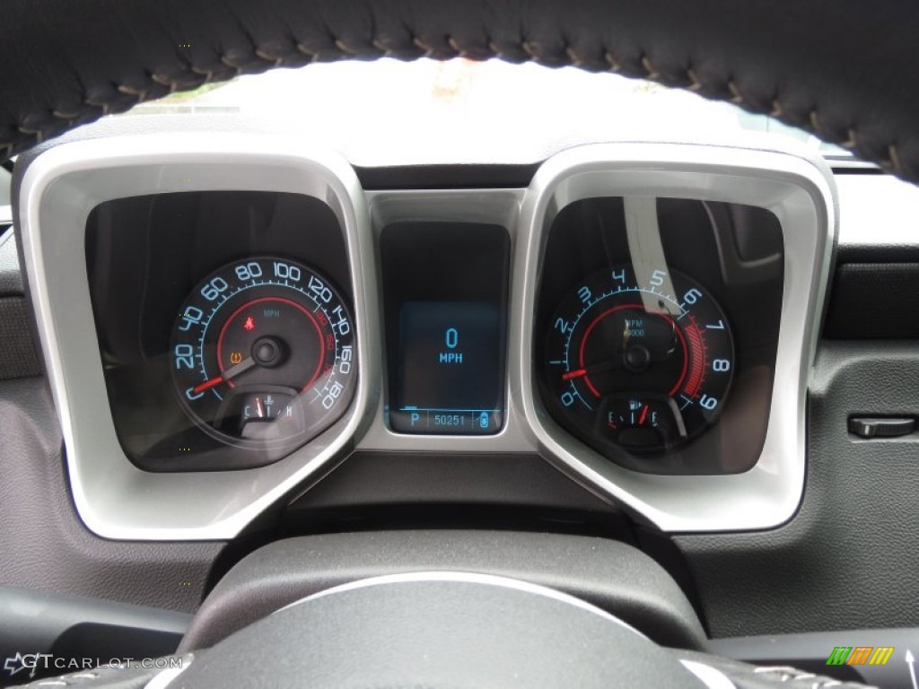 2010 Chevrolet Camaro SS Coupe Gauges Photo #74267113