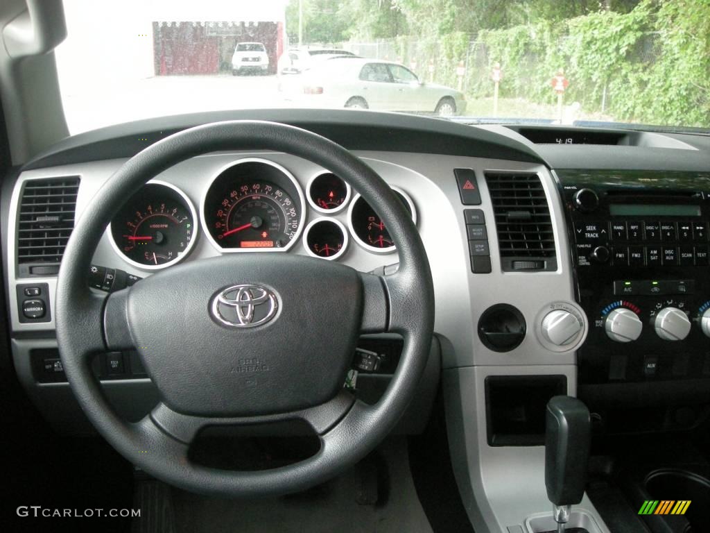 2008 Tundra SR5 Double Cab - Blue Streak Metallic / Graphite Gray photo #8