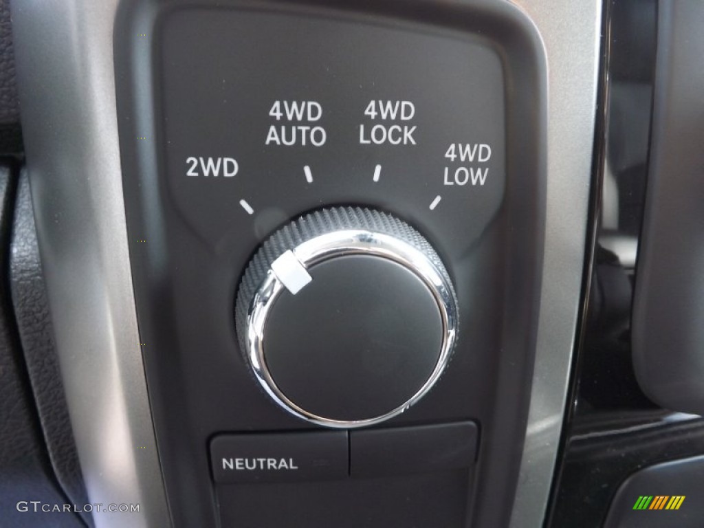 2013 Ram 1500 Sport Crew Cab 4x4 Controls Photo #74268110