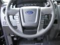 Steel Gray Steering Wheel Photo for 2013 Ford F150 #74268332
