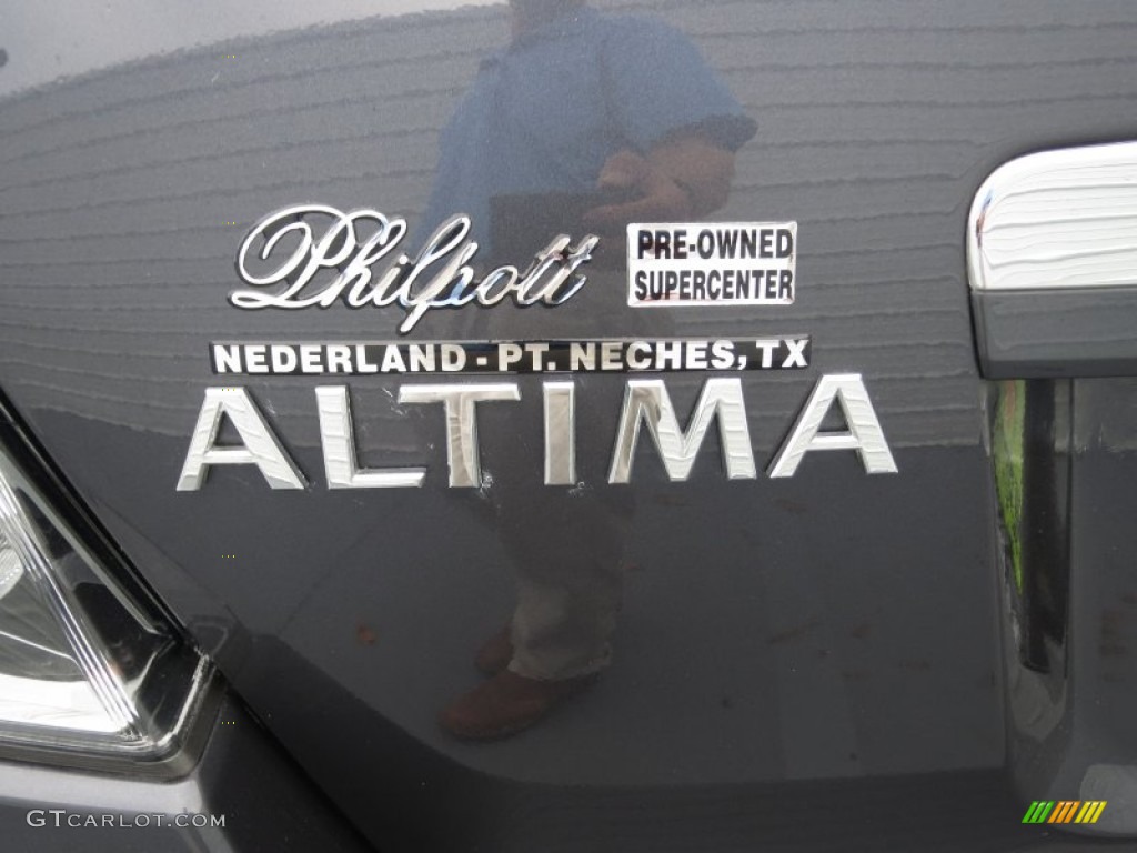2008 Altima 2.5 SL - Dark Slate Metallic / Charcoal photo #18
