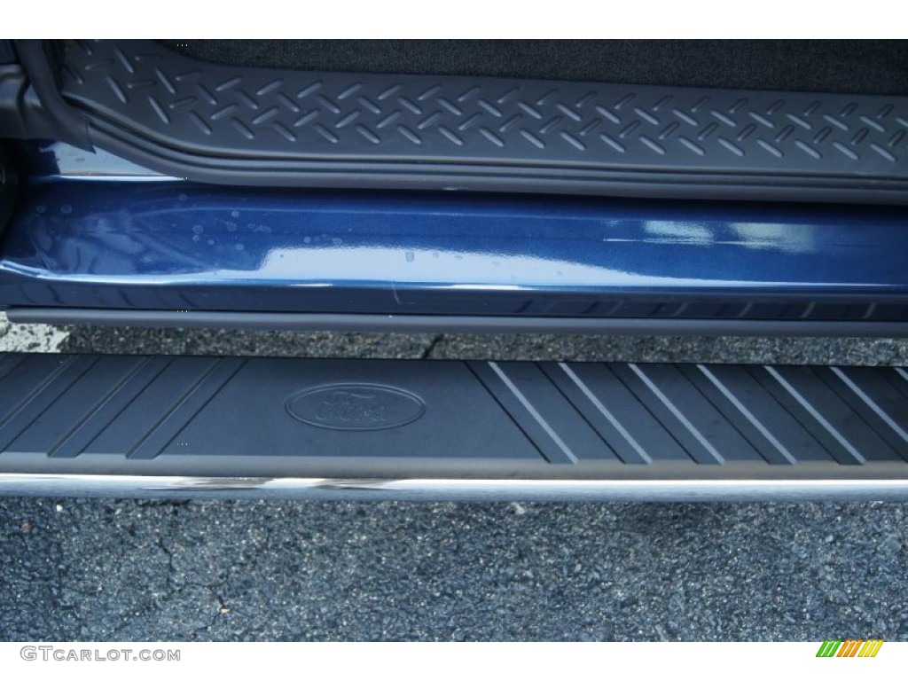 2013 F150 XLT SuperCab - Blue Jeans Metallic / Steel Gray photo #18