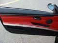 Coral Red/Black Door Panel Photo for 2007 BMW 3 Series #74269601