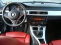 Coral Red/Black Dashboard Photo for 2007 BMW 3 Series #74269663