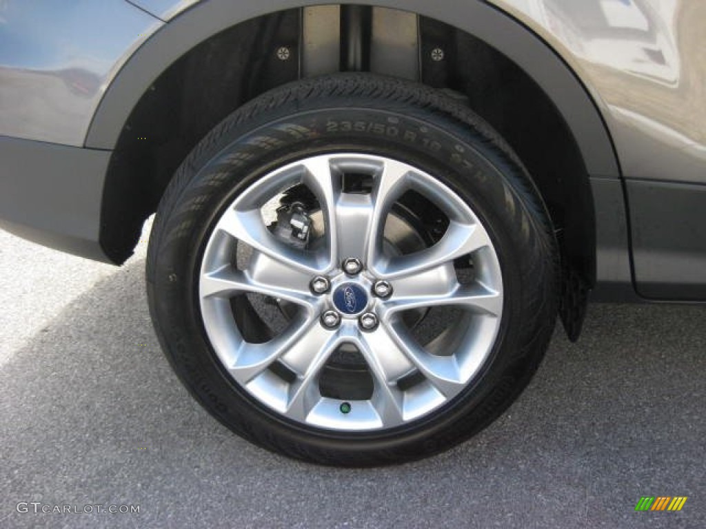 2013 Escape SEL 1.6L EcoBoost - Sterling Gray Metallic / Medium Light Stone photo #10