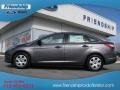 2013 Sterling Gray Ford Focus S Sedan  photo #1