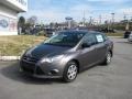 2013 Sterling Gray Ford Focus S Sedan  photo #2