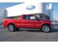 2013 Ruby Red Metallic Ford F150 XLT SuperCab  photo #2