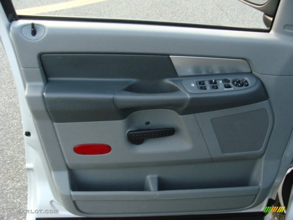 2008 Ram 1500 Big Horn Edition Quad Cab 4x4 - Bright Silver Metallic / Medium Slate Gray photo #9