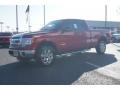 2013 Ruby Red Metallic Ford F150 XLT SuperCab  photo #6