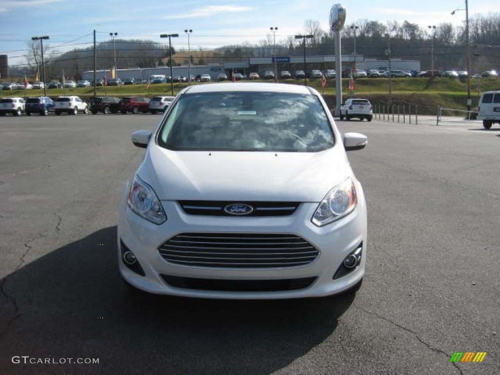 2013 C-Max Hybrid SEL - White Platinum / Medium Light Stone photo #3