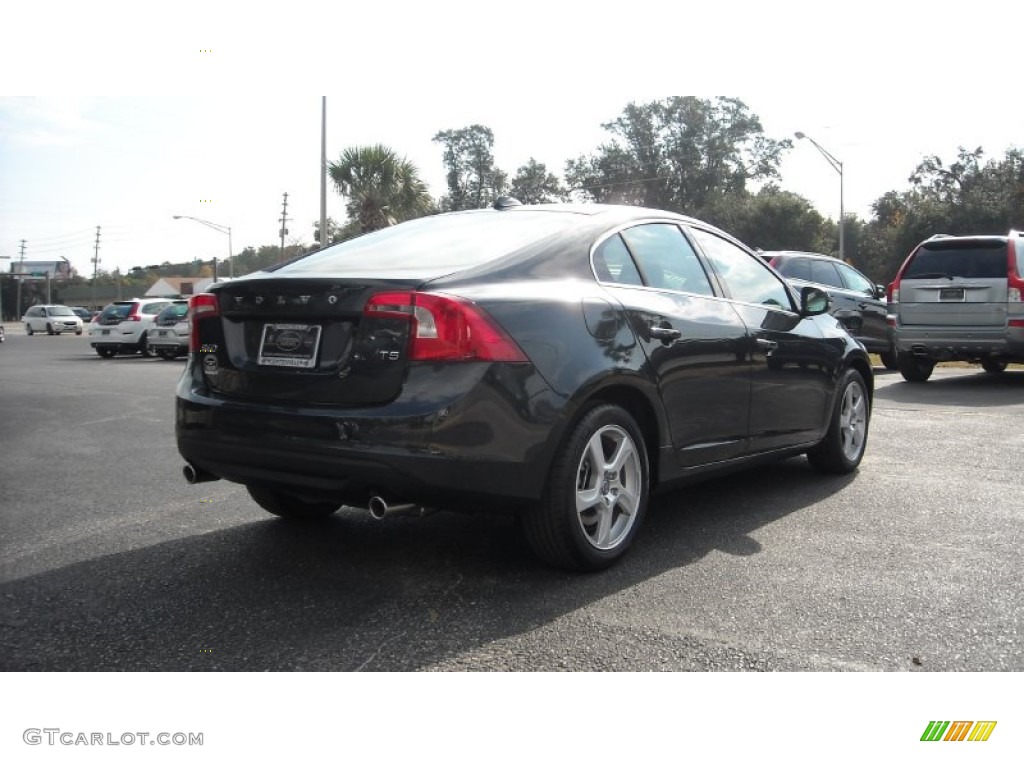 2013 S60 T5 - Saville Grey Metallic / Soft Beige photo #5