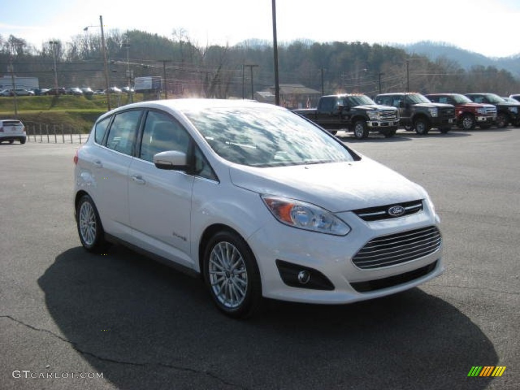 2013 C-Max Hybrid SEL - White Platinum / Medium Light Stone photo #4