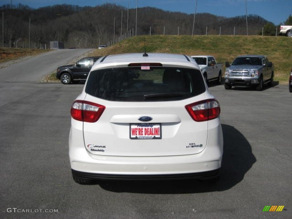 2013 C-Max Hybrid SEL - White Platinum / Medium Light Stone photo #7