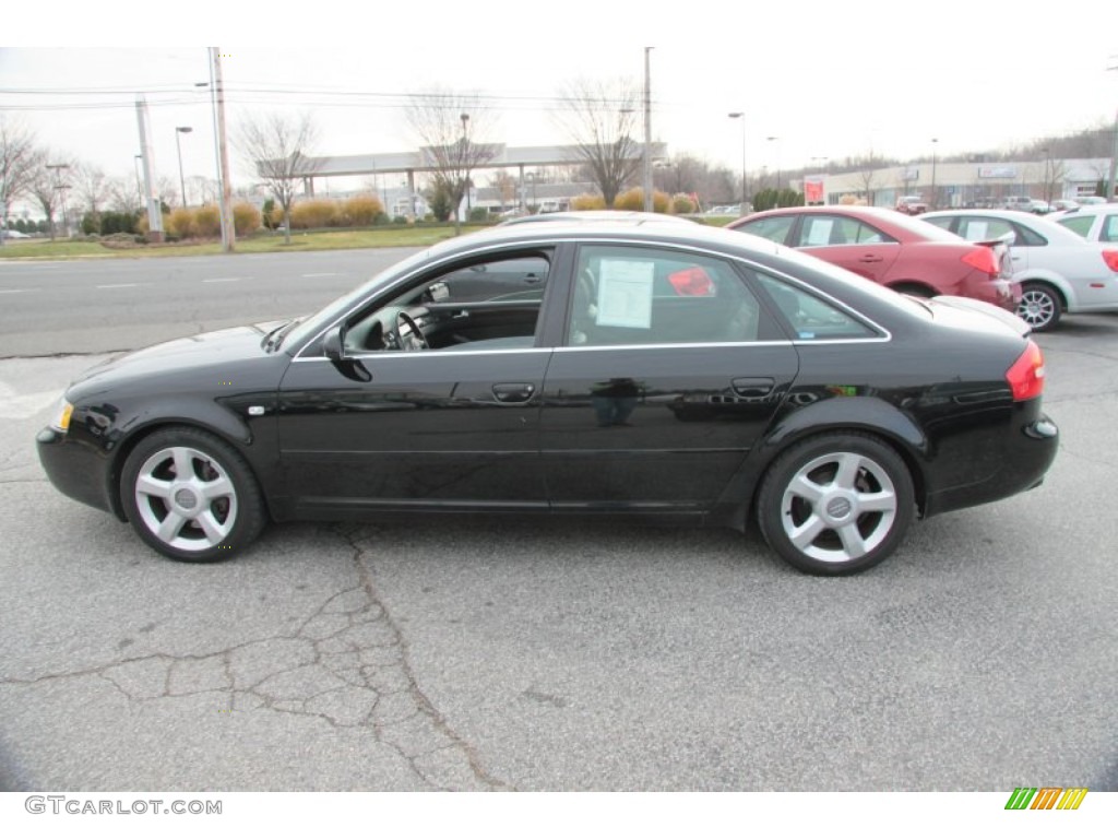 Brilliant Black 2003 Audi A6 2.7T quattro Sedan Exterior Photo #74271057